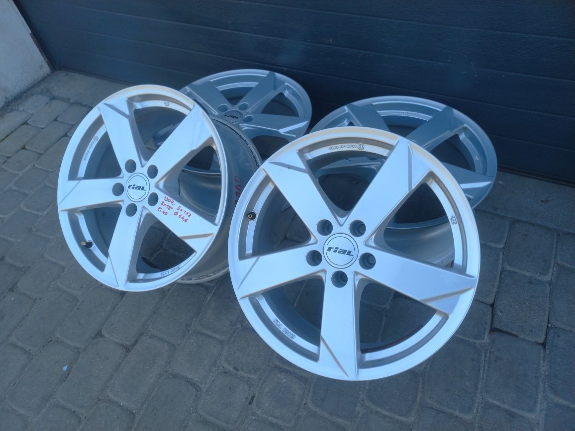 Felgi aluminiowe 18" 5x112 do Audi, VW, Skoda

-Felgi alumin