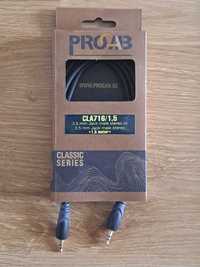 Kabel PROCAB Jack 3,5mm  - Jack 3,5mm, 1,5m Nowy