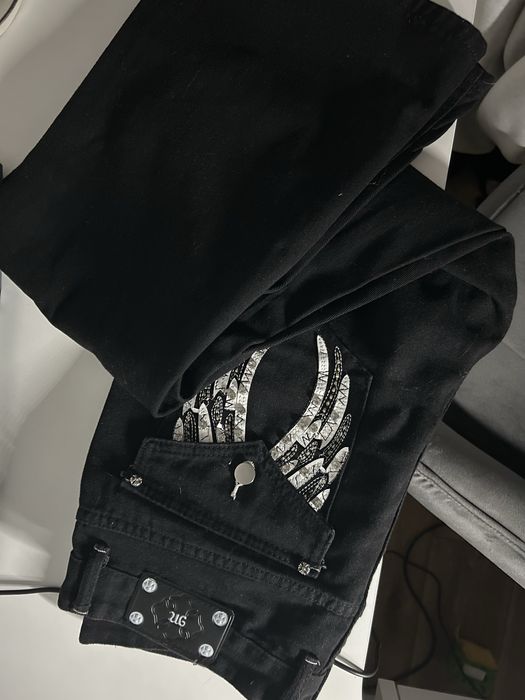 Кльош flared jeans 2000s miss me L