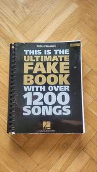 FAKEBOOK 1200 Utworów, Nuty REALBOOK, Hal Leonard C