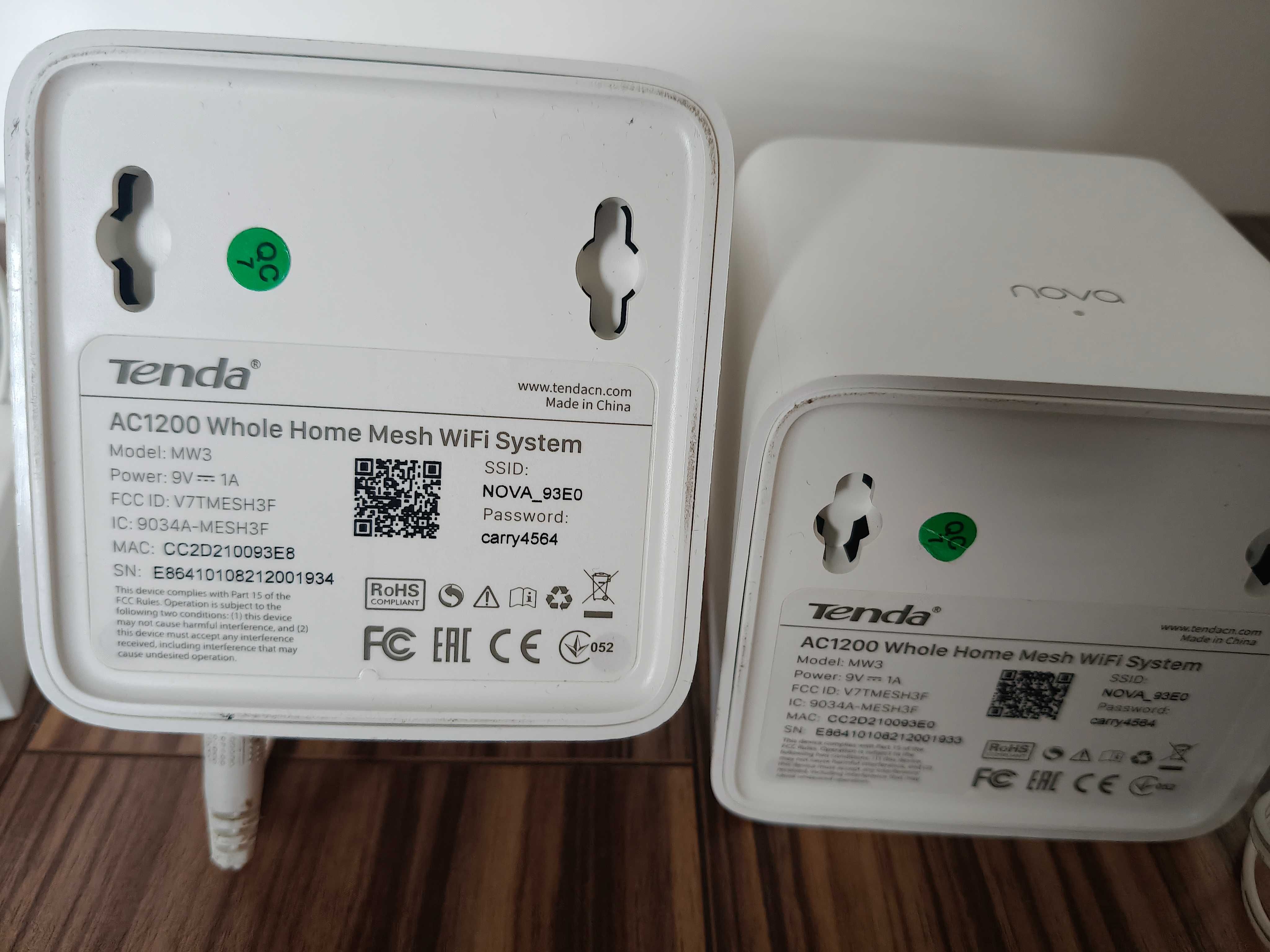 Wzmacniacz sygnału WiFi Mesh tenda Nova