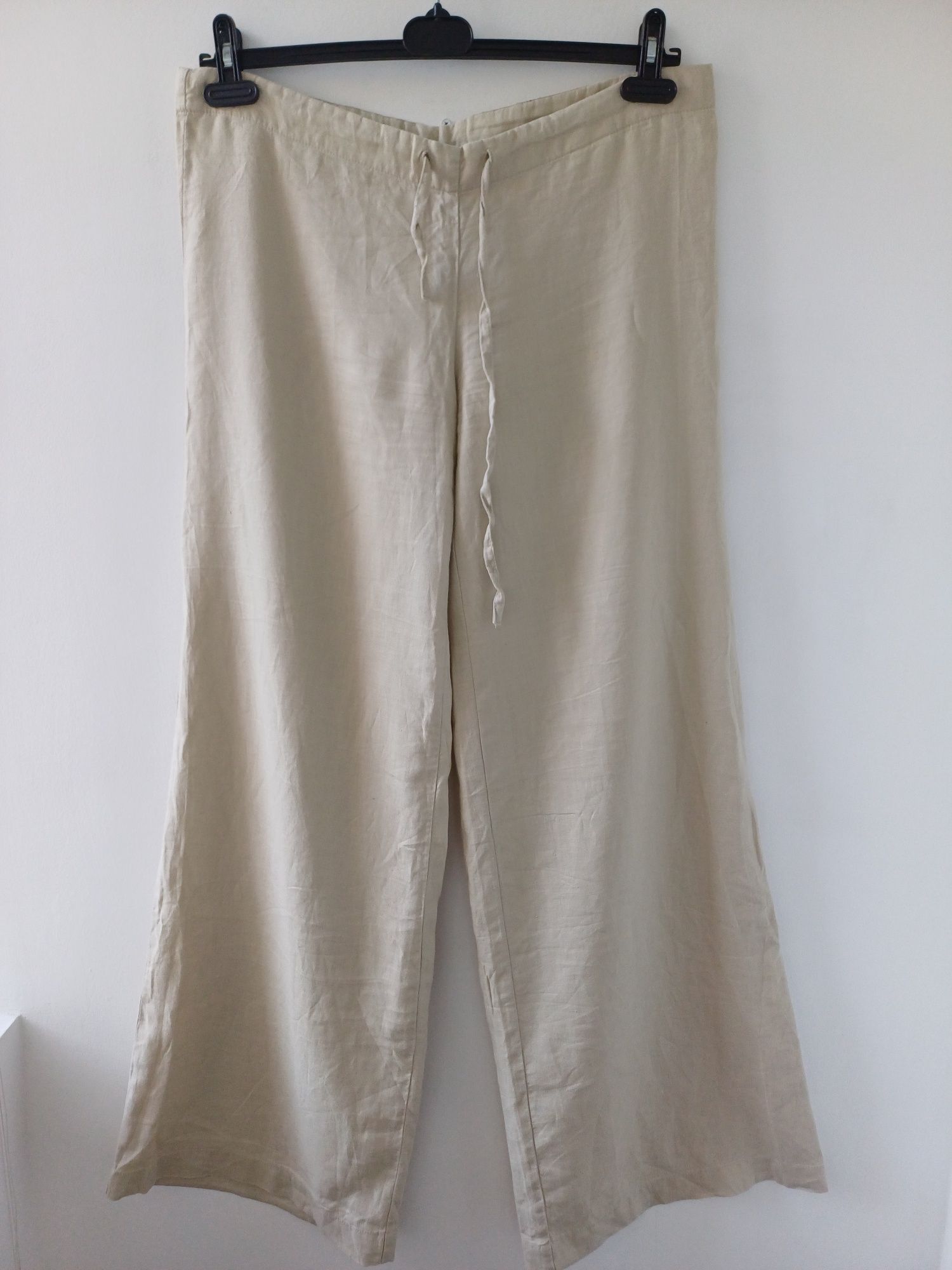 Льняное брюки палаццо Calvin Klein оригинал W30-32 L34