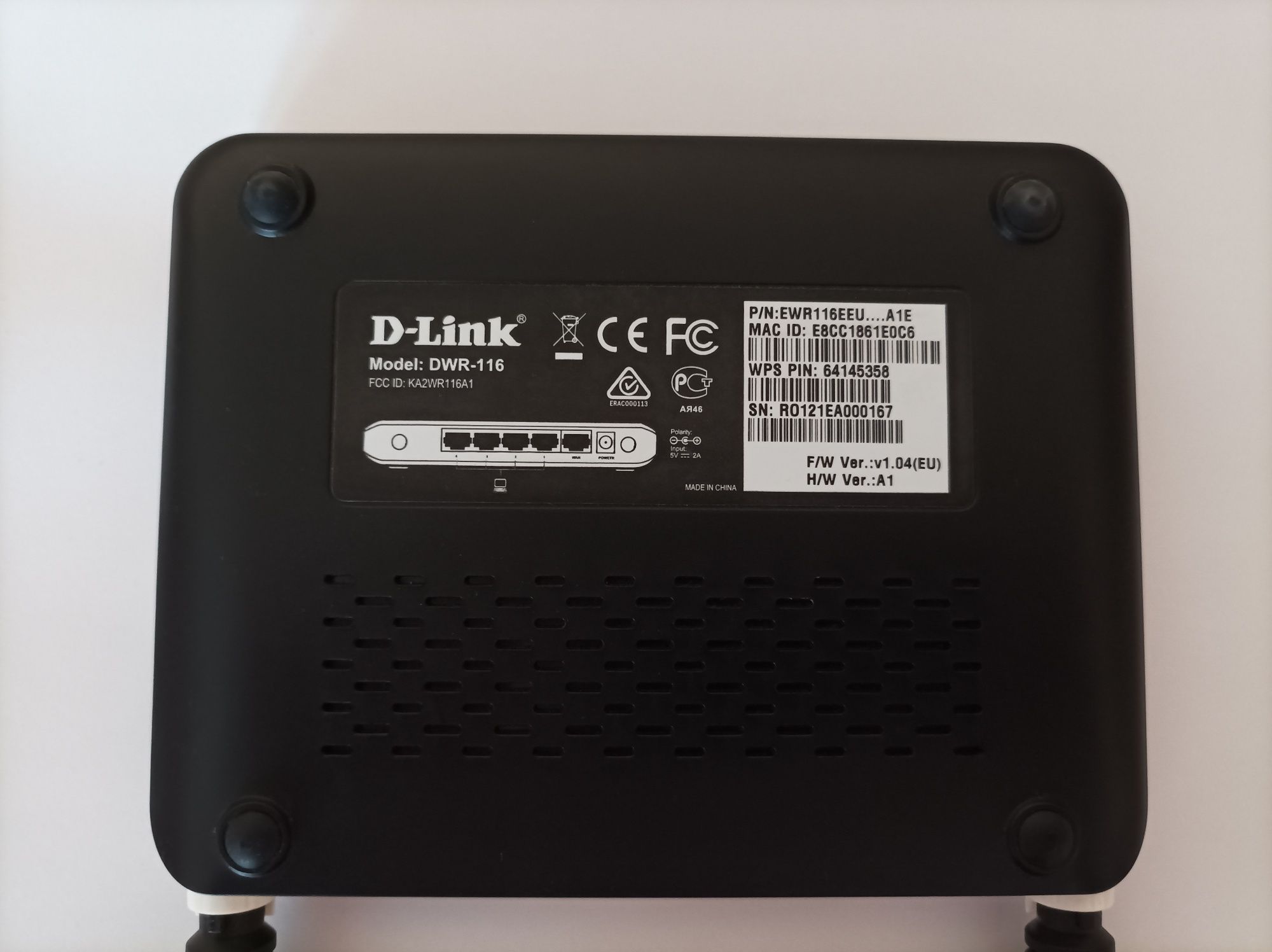 Router D-Link Wireless N300 Multi-WAN DWR-116