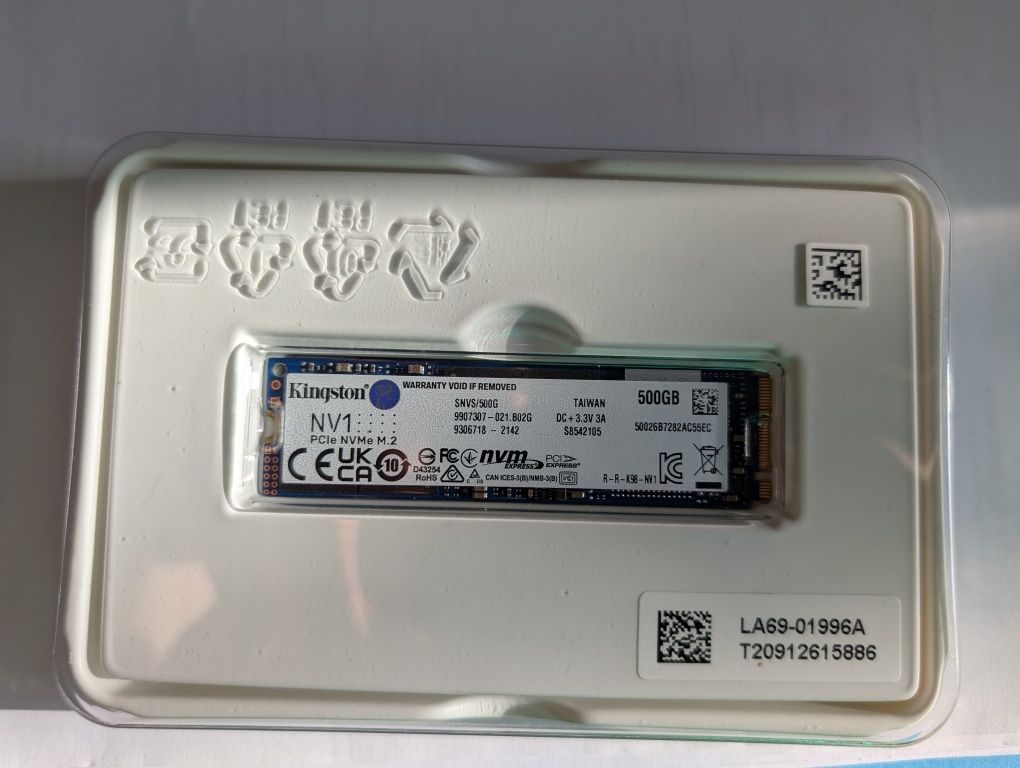 Disco SSD Kingston NV1 500GB M.2

€30