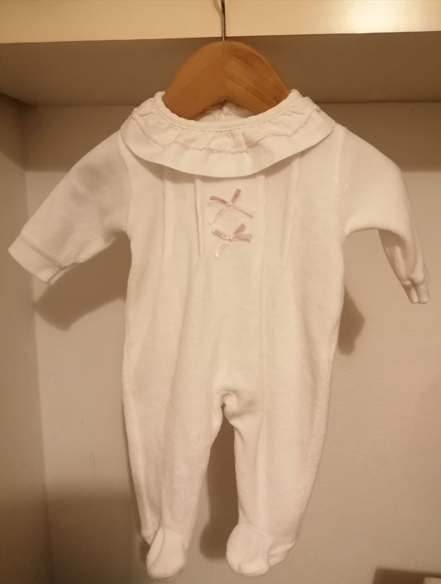 Babygrow 0 mês com golinha lindíssima