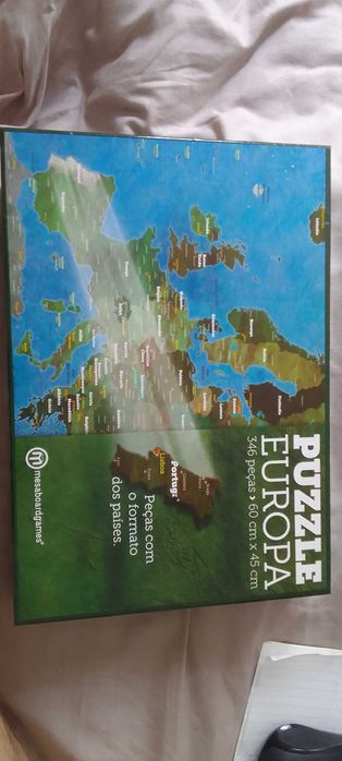 Puzzle Europa 2012, 326 peças da marca Mesa