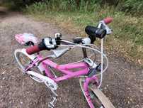 Rower custom jak nowy 24cale.