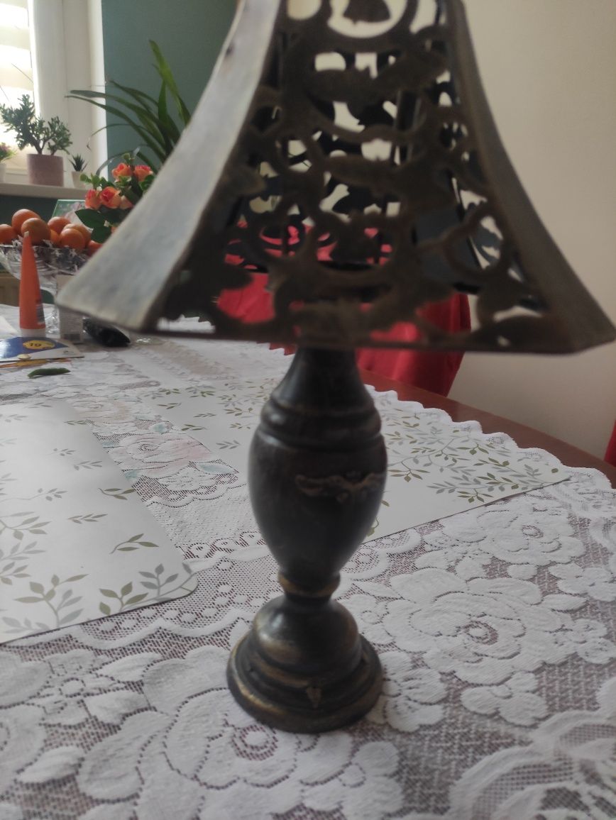 Ładny świecznik  lampka