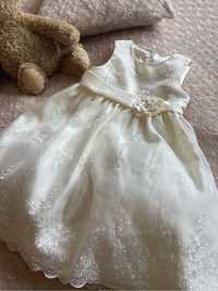 Śliczna sukienka dziewczęca cinderella tk max 4T r.104  święta wesele