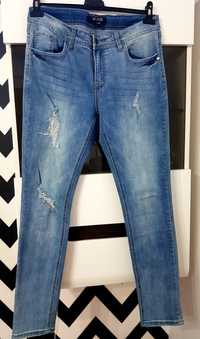 Spodnie jeansy z dziurami L 40 Top Secret Nowe TANIO