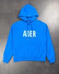 Худі Ader Error Exclusive Tape Logo Hoodie Blue