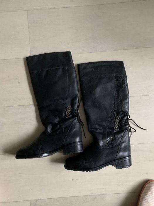Сапоги б/у 40 женские