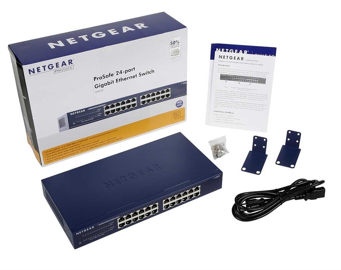 Przełącznik sieciowy NETGEAR switch JGS524