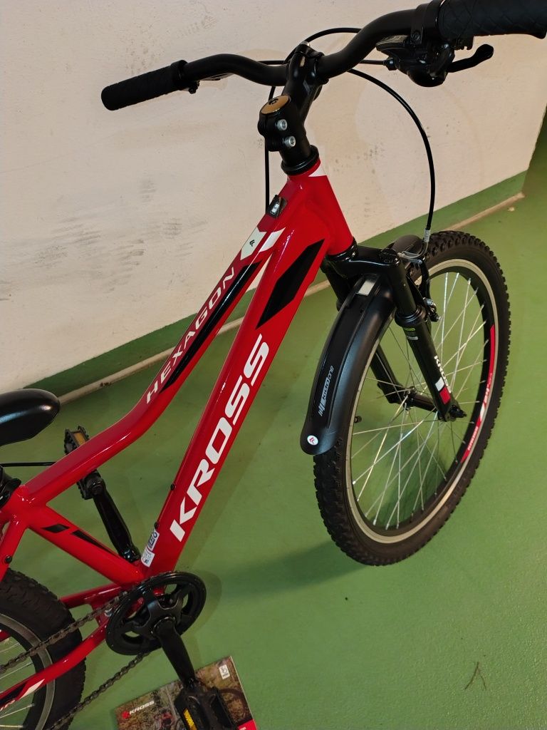 Rower Kross 24 cale jak NOWY ALU