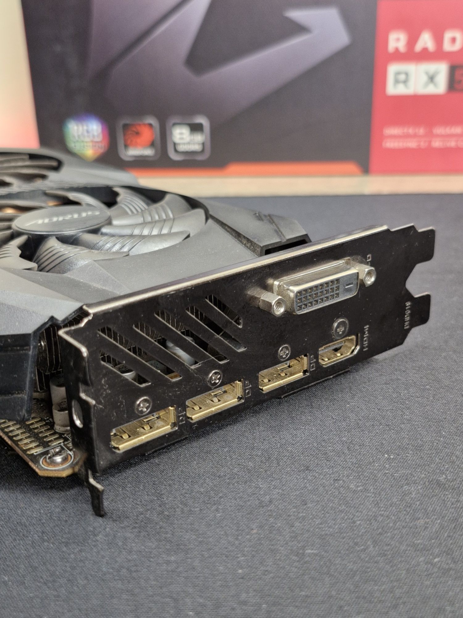 Видеокарта Gigabyte RX580 Aorus 8GB 256Bit