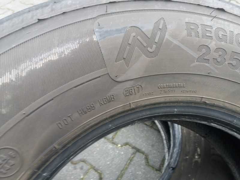 Opony 235/75R17,5 Continental HTR2 do Przyczepy Montaż Gratis