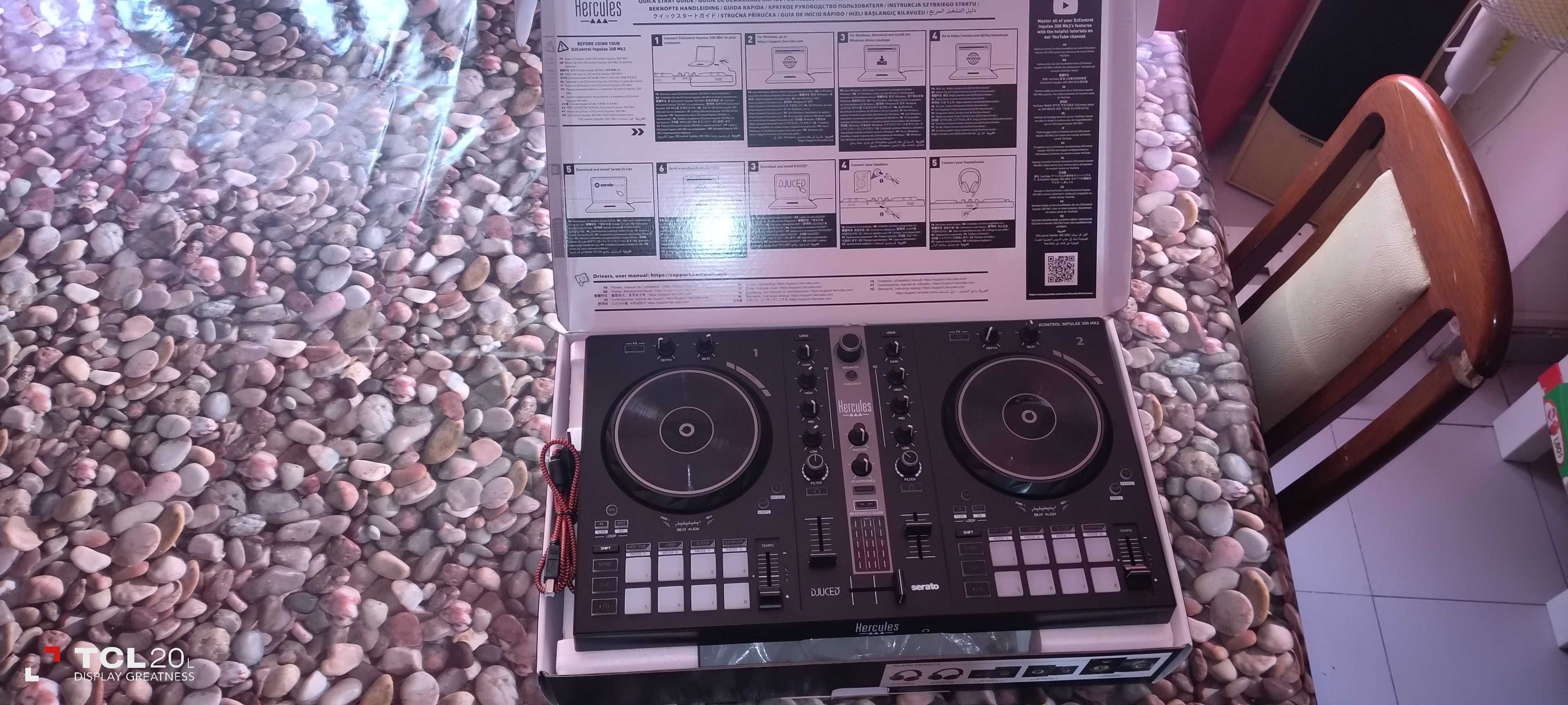 DJ CONTROL inpulse 300 mk2 hercules - novo