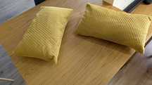 Almofadas de cetim amarelas | 3€