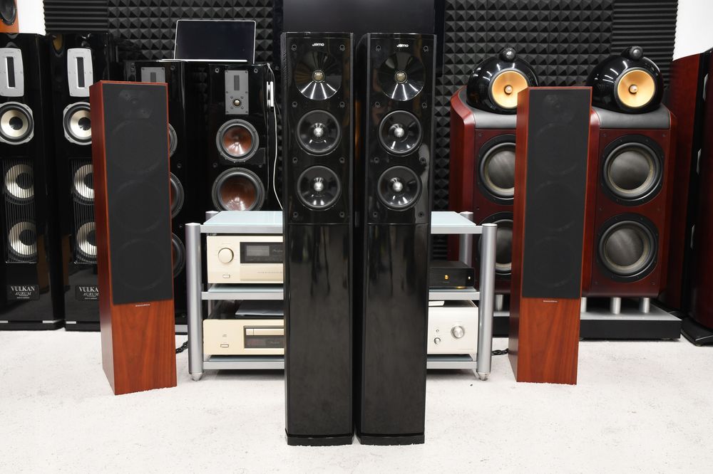 kolumny Głośnikowe podłogowe stereo JAMO S606 czarne para