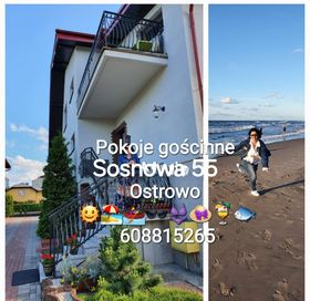Noclegi/pokoje nad morzem/apartamenty/wypoczynek/ Ostrowo Sosnowa 55