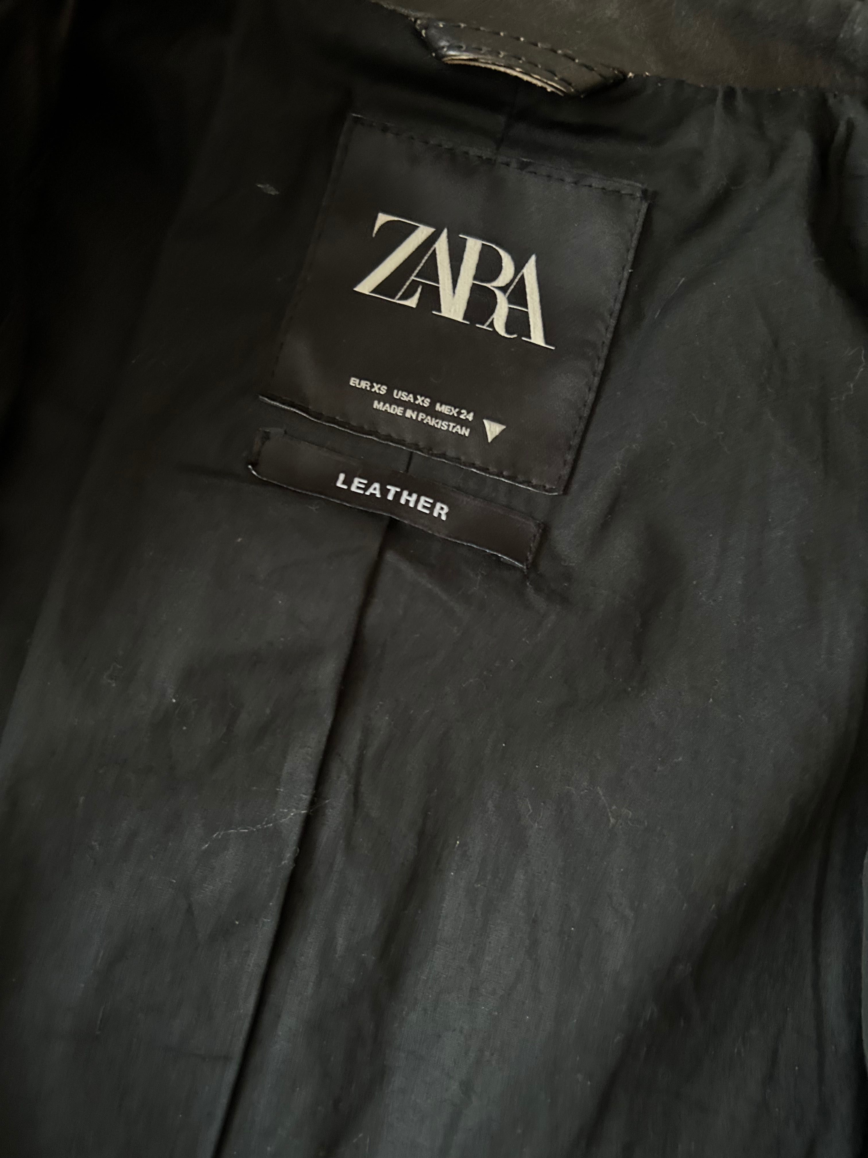 Шкіряна куртка Zara