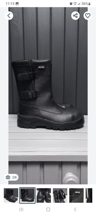 Nowe buty bezpieczne saperki 43