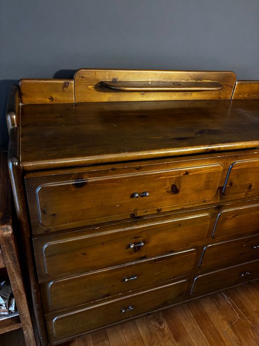 Cómoda c/gavetas, madeira, 90x110cm