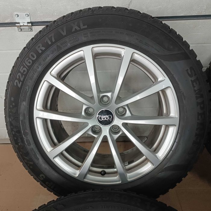 Koła Zimowe Felgi 17" 5x112 Audi A4 A5 A6 Q3 Q5 Tiguan 225/60/R17