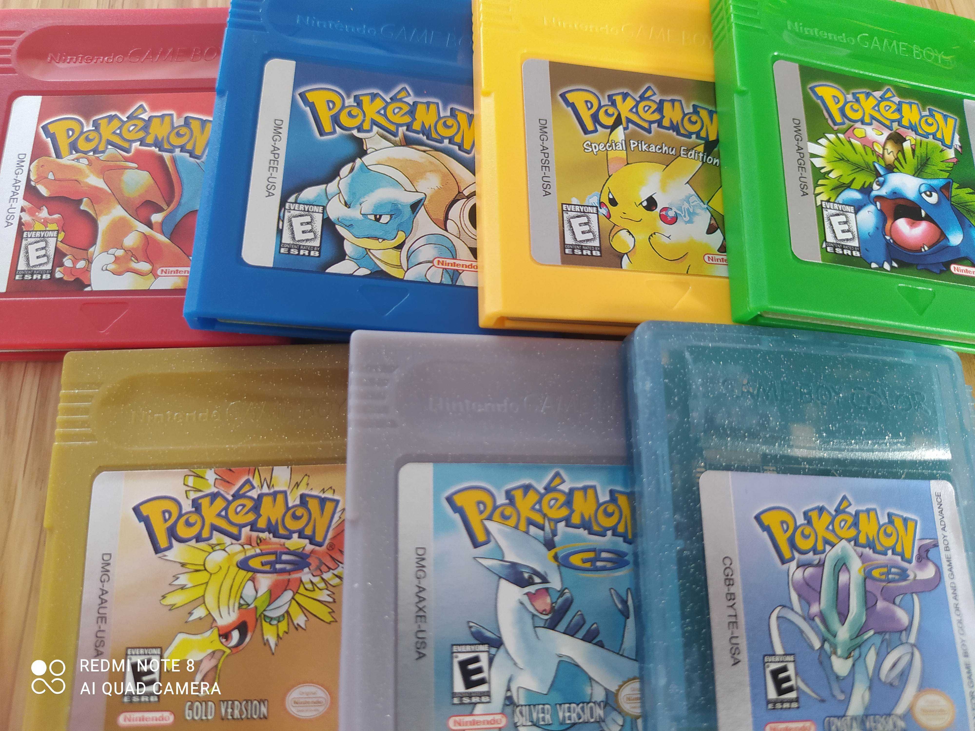 POKEMON CRYSTAL Gameboy Color/Advance/Sp/Pocket - NOWA - Wysyłka do 3h