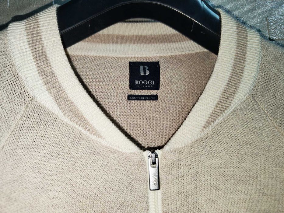 кардиган с шёлком и кашемиром от Boggi Milano