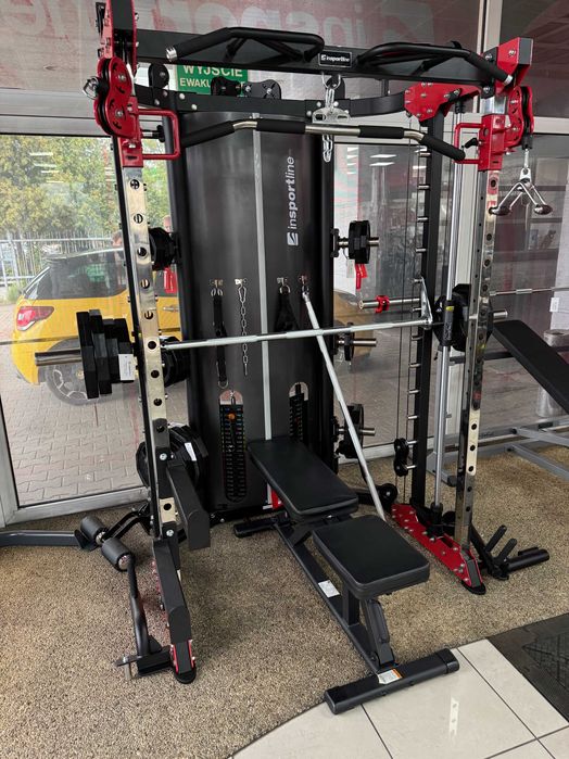 Brama do ćwiczeń klatka stojak maszyna Smitha inSPORTline CC600