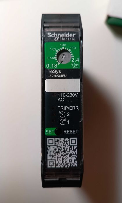 Rozrusznik silnika Schneider Electric TeSys 1,1 kW, 0,18 → 2,4 A