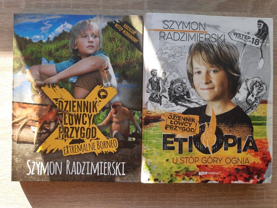 Książka Dziennik Łowcy Przygód  Extremalne Borneo Szymon Radzimierski