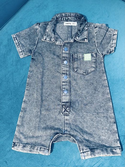 Джинсовий ромпер