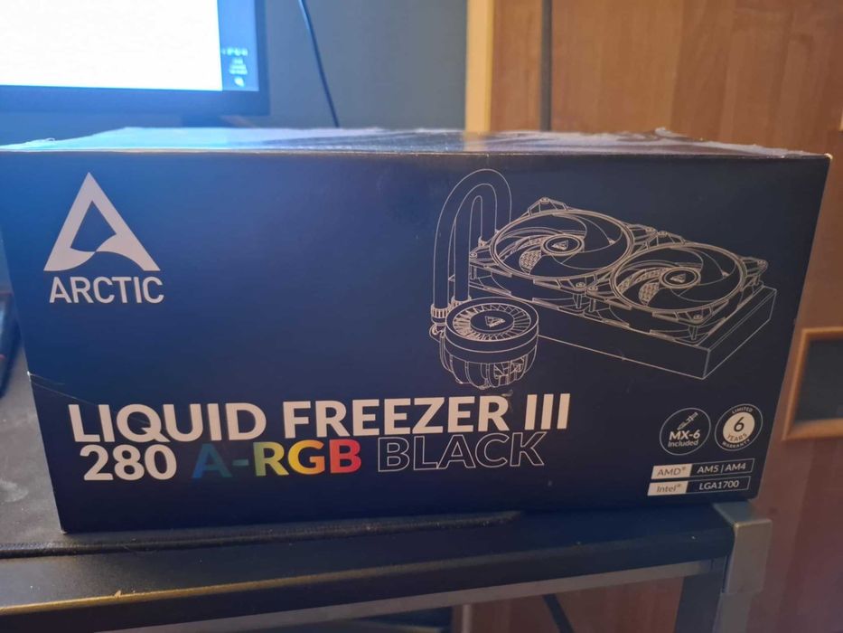 Chłodzenie wodne Arctic Liquid Freezer III 280 ARGB Black