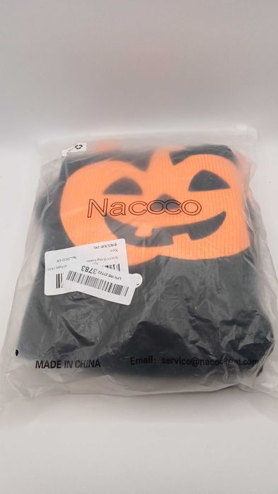 Sweterek dla zwierzaka Halloween kostium dyni - rozmiar XXL