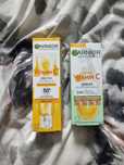 Zestaw Garnier do pielęgnacji twarzy serum Vitamin C krem spf 50
