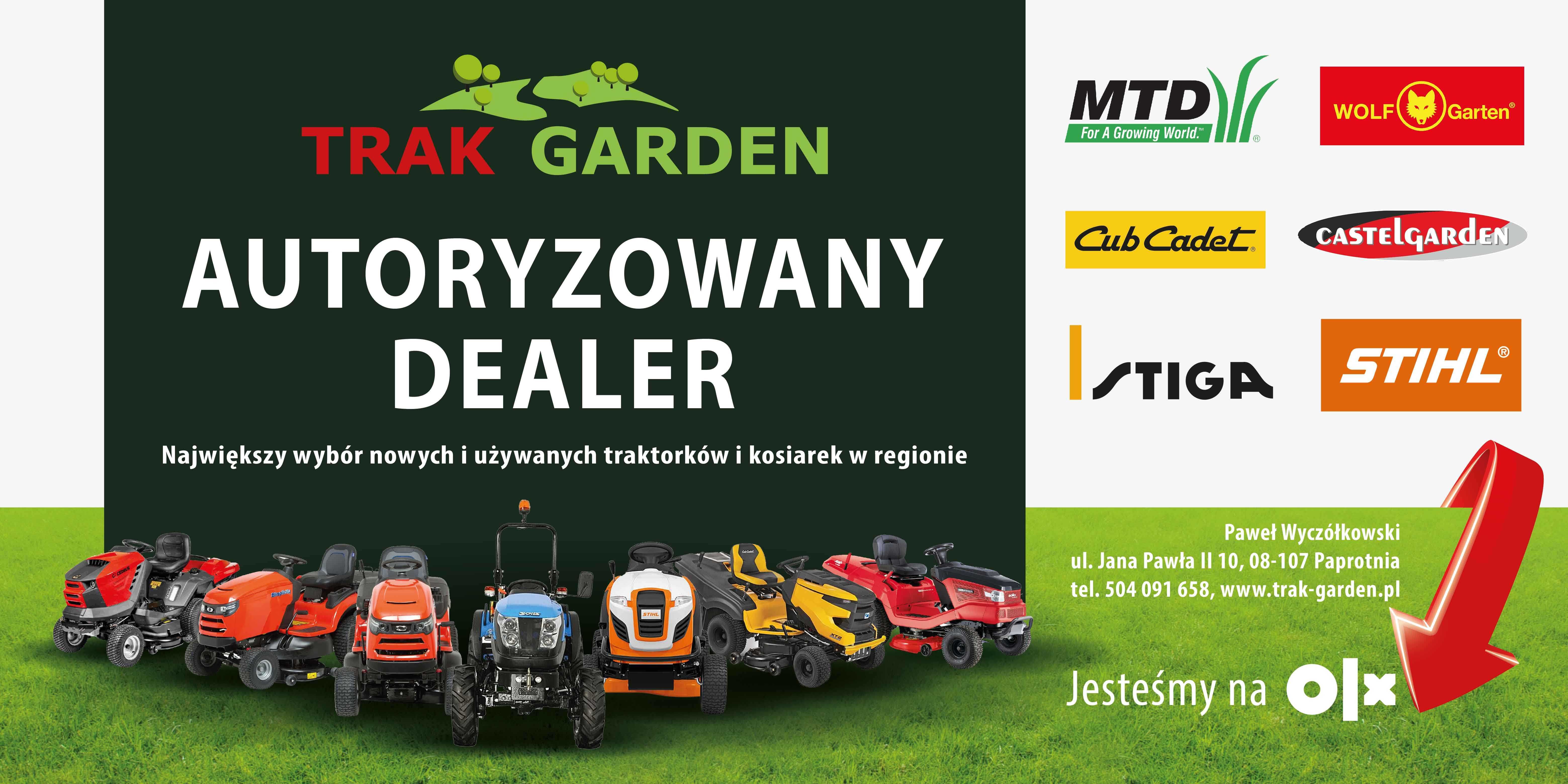 Nowość Traktorek kosiarka CEDRUS C-TRAC-92 HC