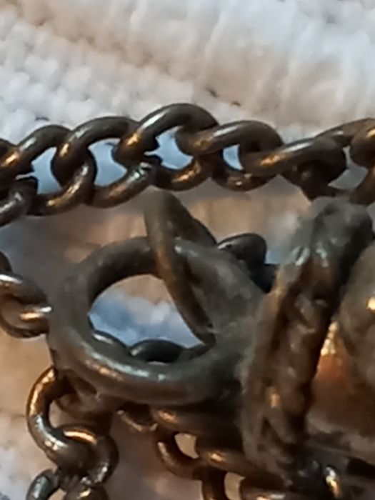 Wisiorek,przywieszka ,perfumetka posrebrzana vintage