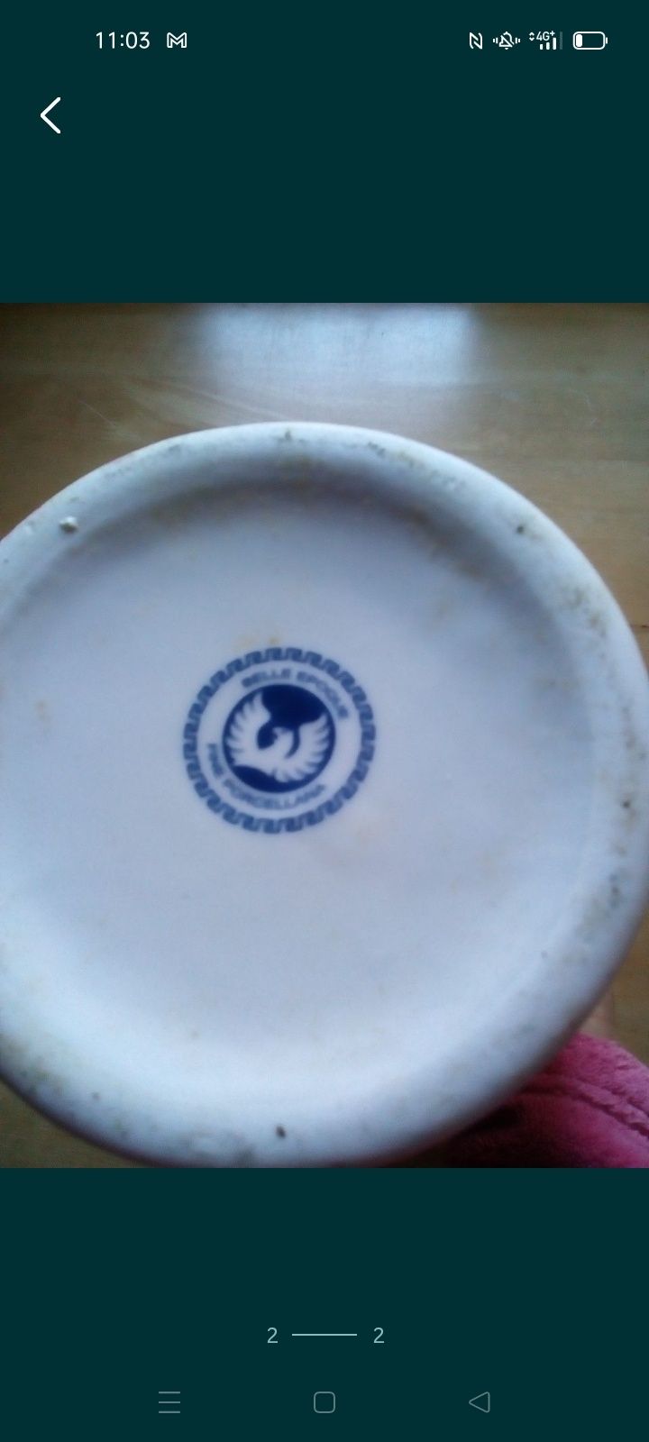 Jarra fine porcelane