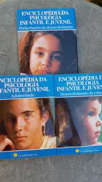 Enciclopédia de Psicologia Infantil e Juvenil - 3 Volumes - 3 euros