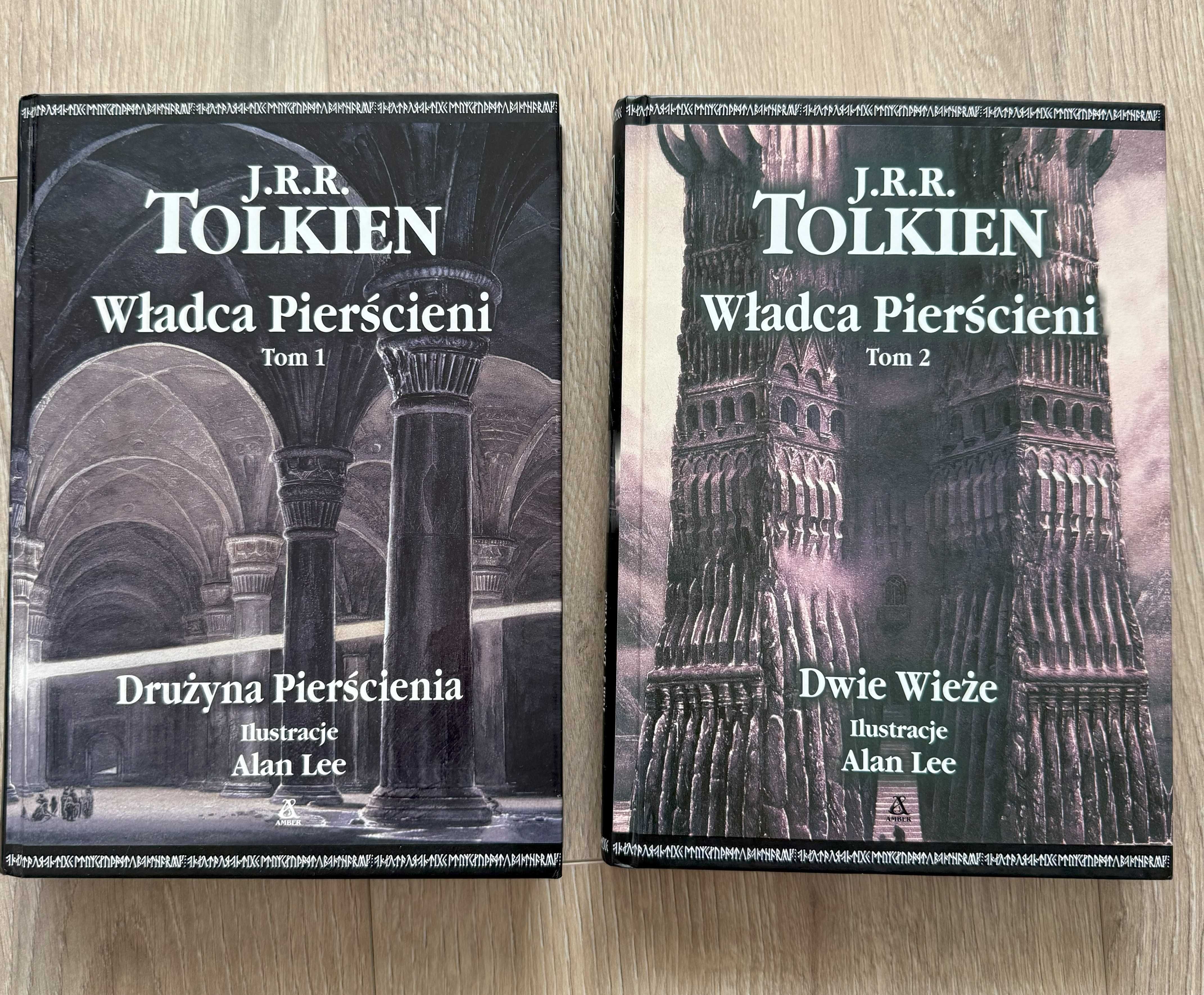 Władca Pierścieni, wyd. Amber, tom 1-2