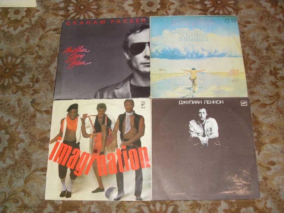 Виниловые пластинки IMAGINATION, Джулиан Леннон, Rainbow, Манфред Мен.