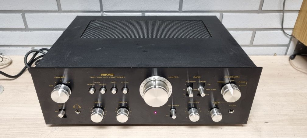 Wzmacniacz HI-FI stereo NIKKO trm-750