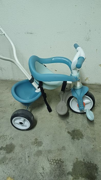 Triciclo smoby 3 em 1