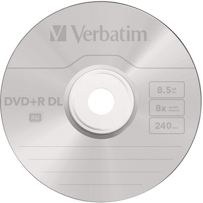 Płyta DVD Verbatim DVD+R DL 8,5 GB 50 szt.