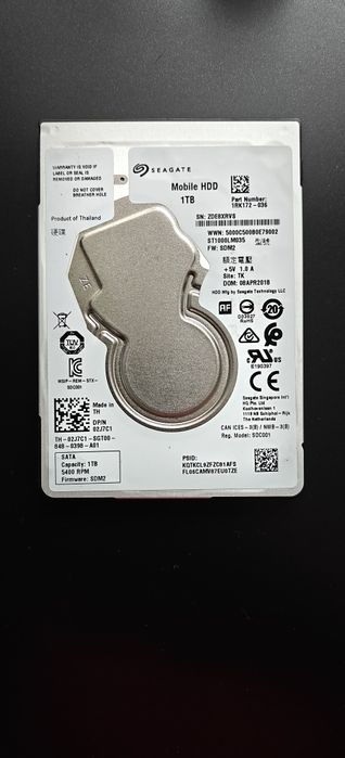 Жорсткий диск Seagate Mobile HDD ST1000LM035 1TB, 2.5" SATA3