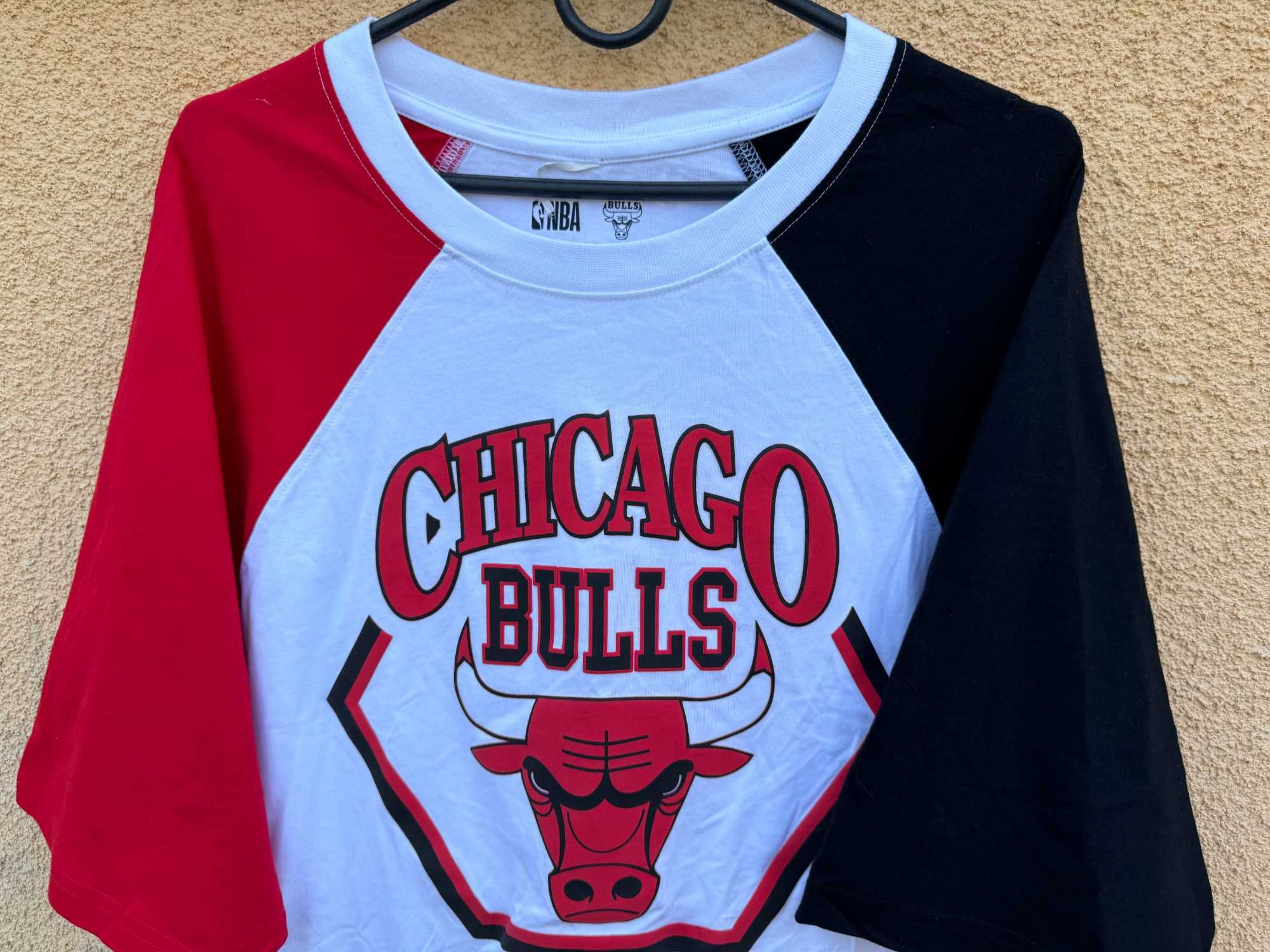 Біла Футболка Chicago Bulls NBA баскетбол Чикаго Буллс  супер стан