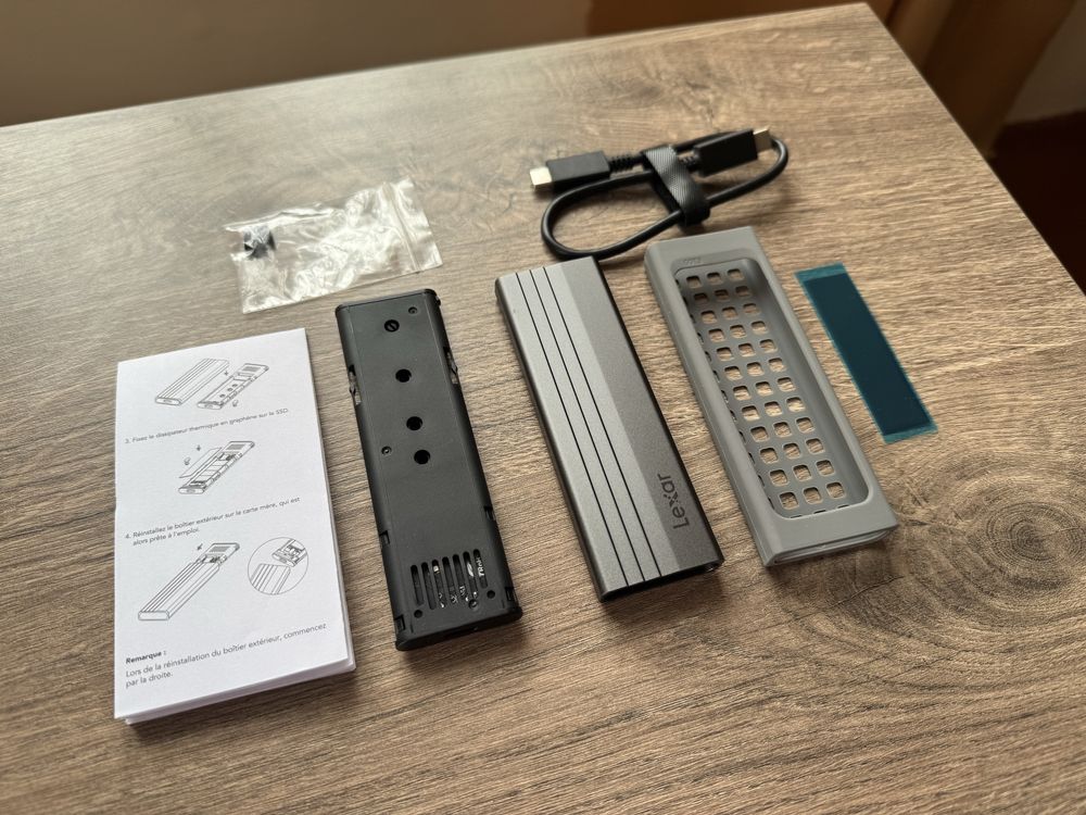 Lexar E300 кишеня для SSD M.2 NVME Type-C