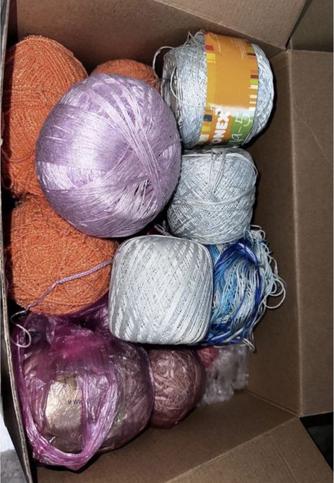 Нитки, макраме, пряжа